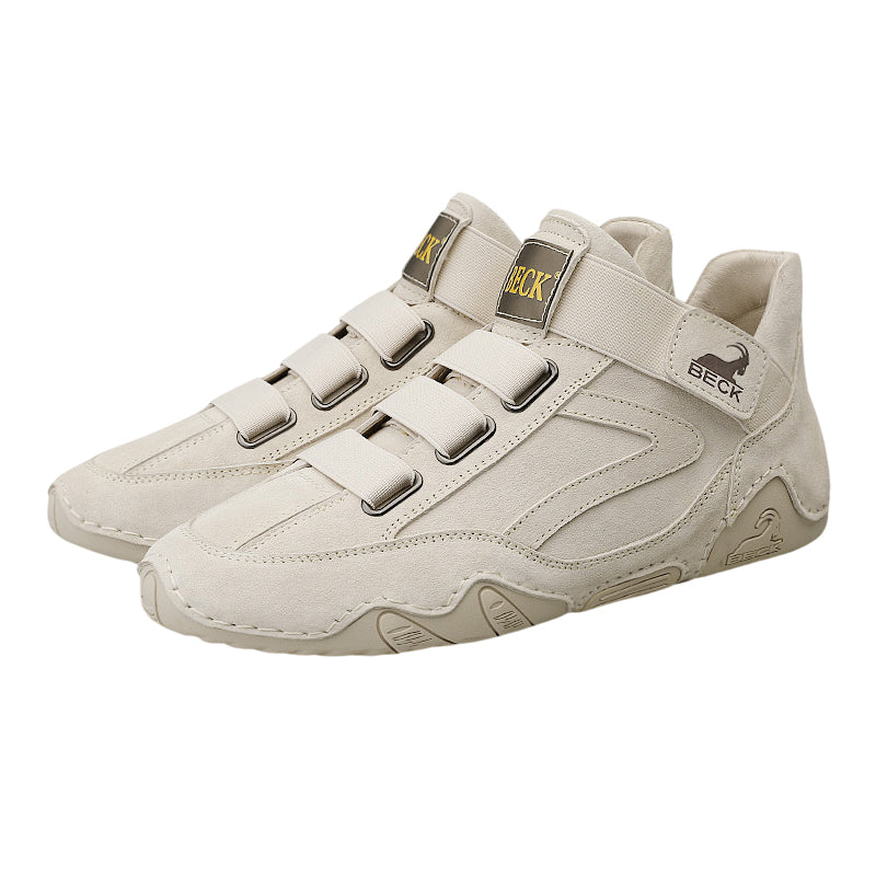 Handmade Breathable Cowhide Casual Shoes Warm Boots