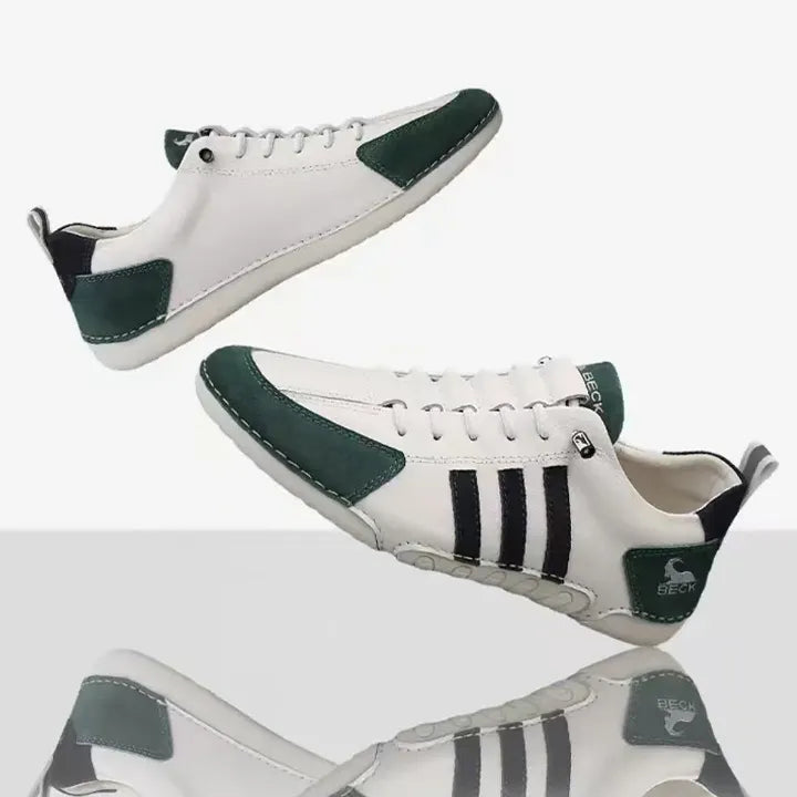 New Genuine Leather Fashionable Men's Casual Travel Shoes