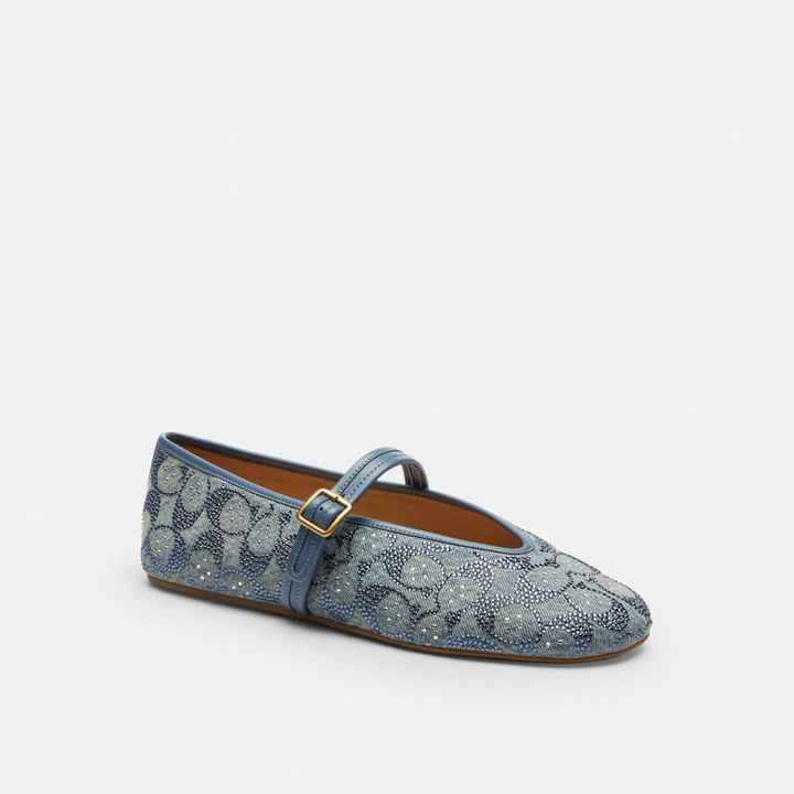 Flats Sculpted C Soft Denim Mujer