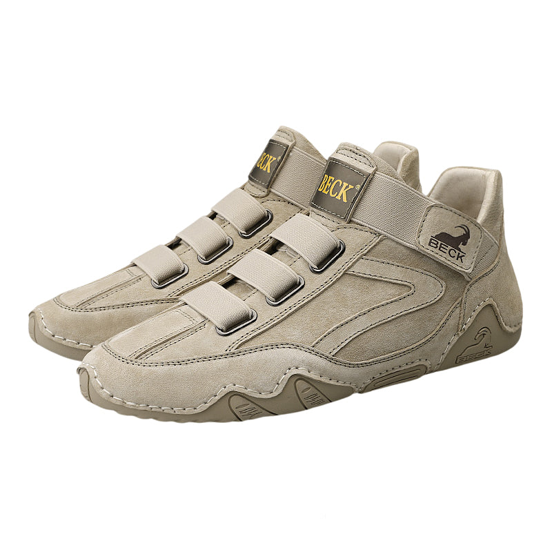 Handmade Breathable Cowhide Casual Shoes Warm Boots