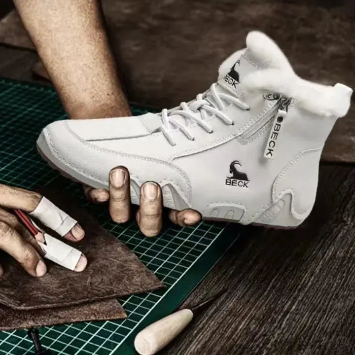 Fashionable Italian Leather Shoes Martin Boot