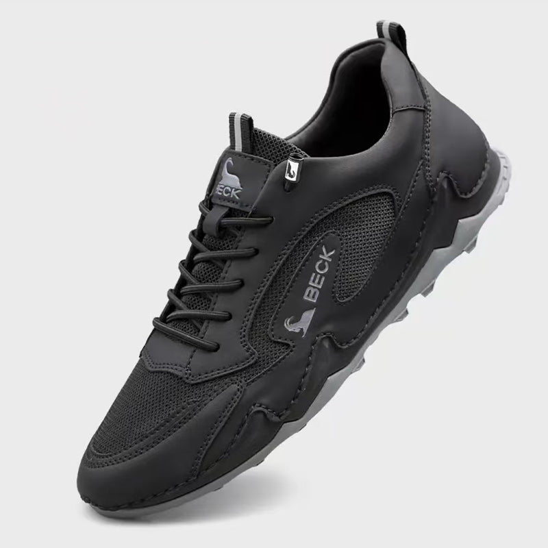 Non-slip Lightweight Cowhide Breathable Casual Leather Shoes