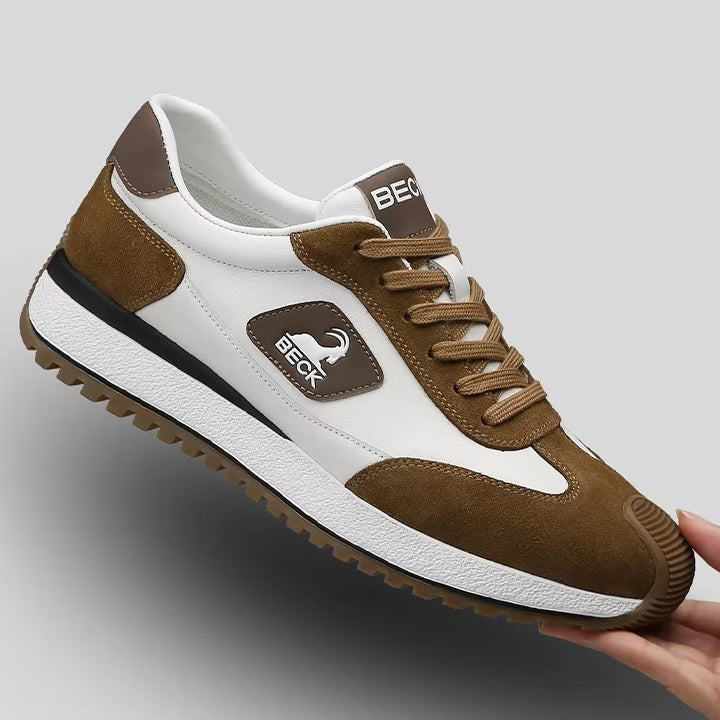 New Arrivals Versatile Fashion Cowhide Sports Casual Shoes