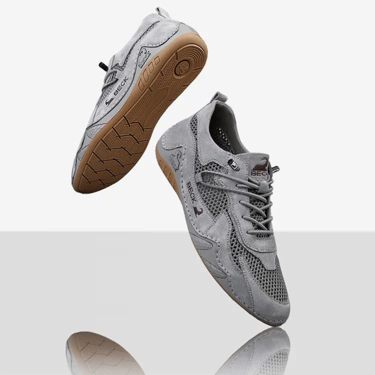 Outdoor Casual Shoes Soft Soled Leather Shoes