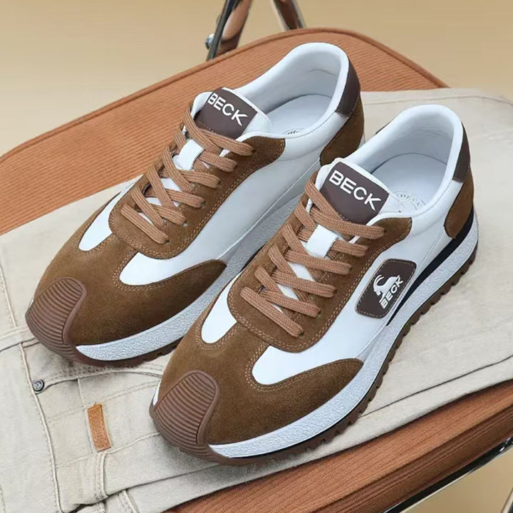 New Arrivals Versatile Fashion Cowhide Sports Casual Shoes