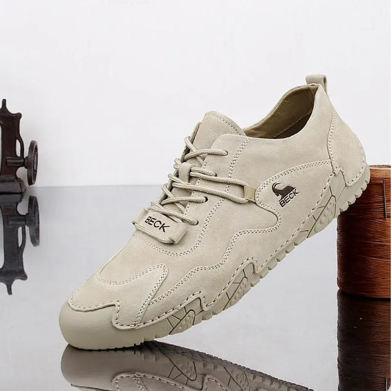 Velcro Leather Shoes