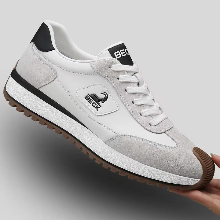 New Arrivals Versatile Fashion Cowhide Sports Casual Shoes