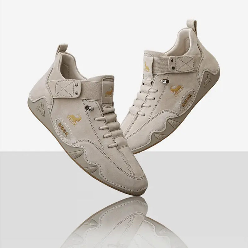 New Leather Soft-soled Casual Shoes